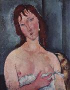 Amedeo Modigliani Junge Frau Spain oil painting artist